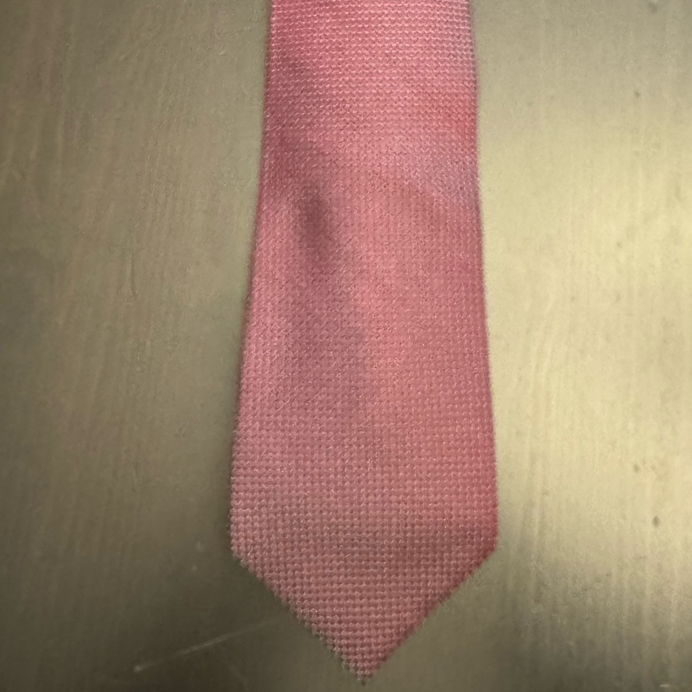 Vintage Bill Blass Silk Tie Burgundy Red Geometric Pattern Classic Menswear 58”